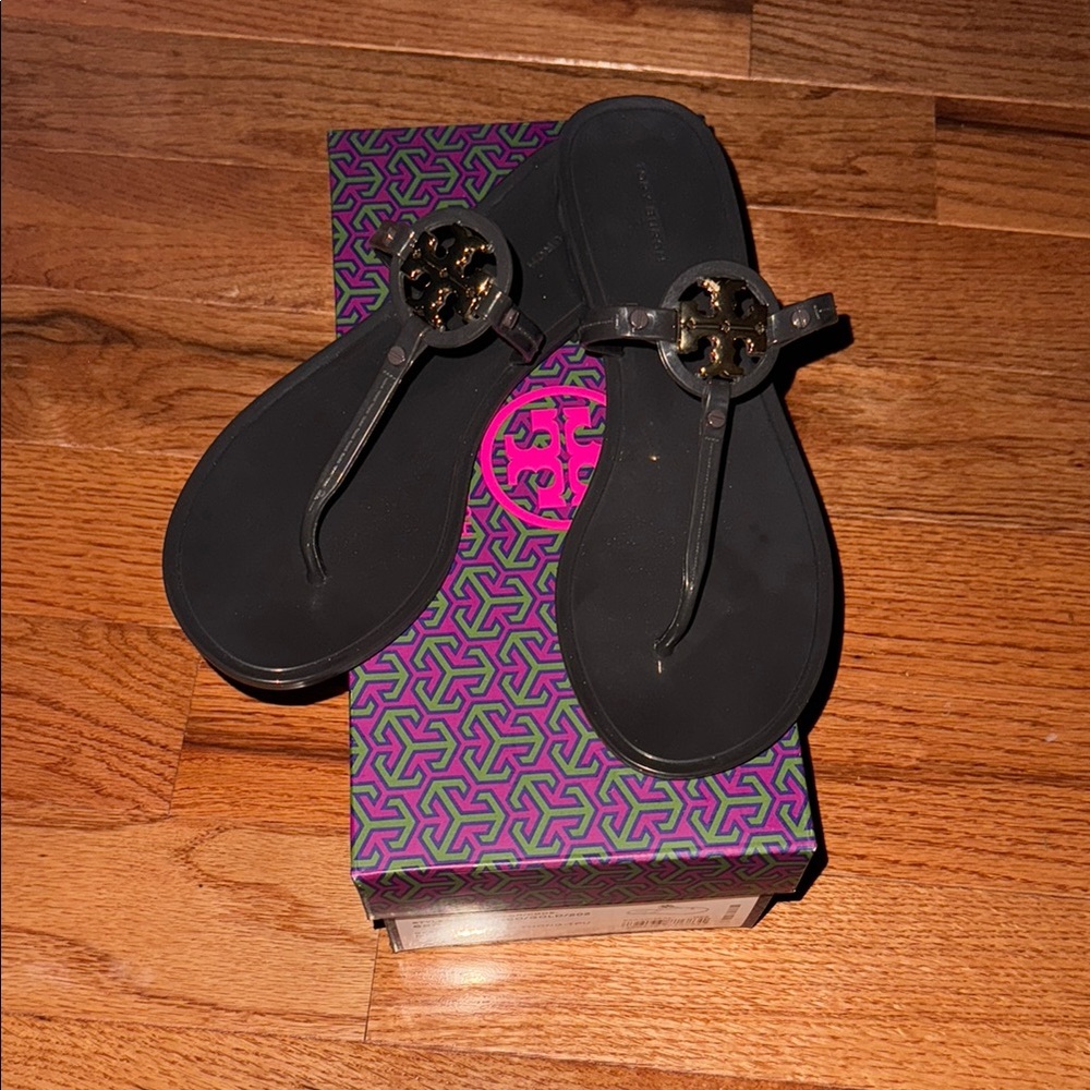 Tory Burch Mini Miller Flat Thong Sandal